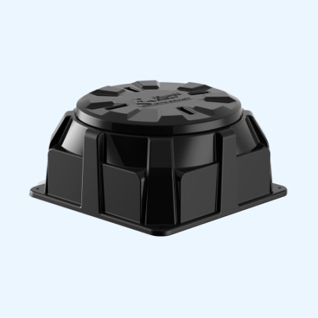 КОД 2 H500 Колодец оперативного доступа с крышкой D 780 мм Полимер